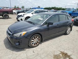 Salvage cars for sale at Indianapolis, IN auction: 2013 Subaru Impreza Premium