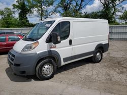 Salvage trucks for sale at West Mifflin, PA auction: 2017 Dodge RAM Promaster 1500 1500 Standard