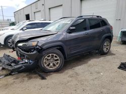 Salvage cars for sale at Jacksonville, FL auction: 2022 Jeep Cherokee Trailhawk