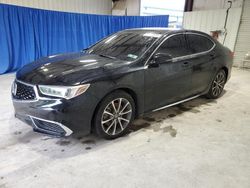 Salvage cars for sale from Copart Hurricane, WV: 2018 Acura TLX Tech