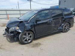 Salvage cars for sale at Jacksonville, FL auction: 2016 Toyota Sienna SE