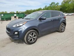 Salvage cars for sale at Ellwood City, PA auction: 2020 KIA Sportage LX