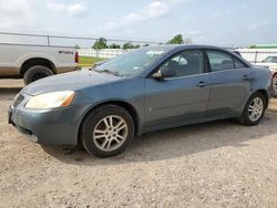 Salvage cars for sale from Copart Houston, TX: 2006 Pontiac G6 SE1