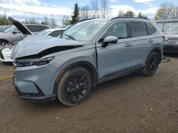 Salvage cars for sale from Copart Bowmanville, ON: 2023 Honda CR-V Sport