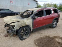 Salvage cars for sale from Copart Davison, MI: 2023 GMC Acadia SLT