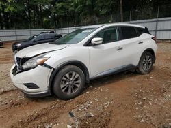 Salvage cars for sale at Austell, GA auction: 2015 Nissan Murano S