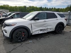 Salvage cars for sale at Exeter, RI auction: 2020 Ford Explorer ST