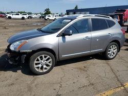 Salvage cars for sale at Woodhaven, MI auction: 2012 Nissan Rogue S
