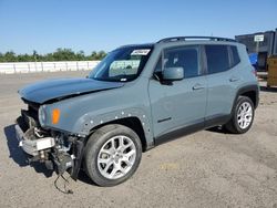 Salvage cars for sale from Copart Fresno, CA: 2018 Jeep Renegade Latitude