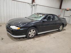 Salvage cars for sale from Copart Pennsburg, PA: 2002 Chevrolet Monte Carlo SS