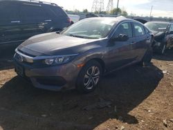 Salvage cars for sale from Copart Elgin, IL: 2016 Honda Civic LX