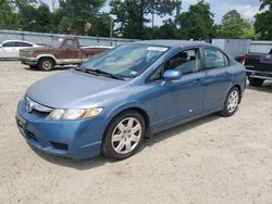 Salvage cars for sale at Hampton, VA auction: 2010 Honda Civic LX