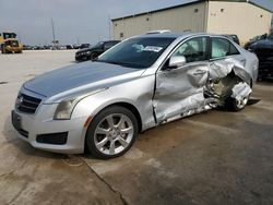 Salvage cars for sale from Copart Haslet, TX: 2014 Cadillac ATS Luxury