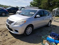 Nissan salvage cars for sale: 2013 Nissan Versa S