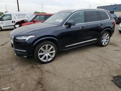 Salvage cars for sale from Copart Woodhaven, MI: 2019 Volvo XC90 T6 Inscription