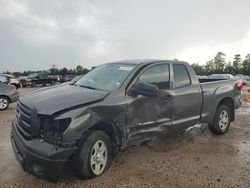 Salvage cars for sale at Houston, TX auction: 2013 Toyota Tundra Double Cab SR5