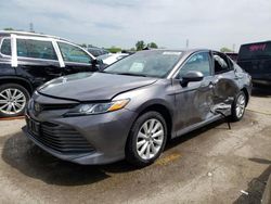 Salvage cars for sale from Copart Chicago Heights, IL: 2018 Toyota Camry L