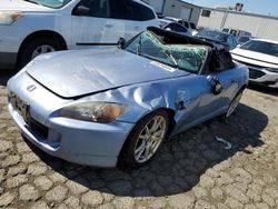 Salvage cars for sale at Vallejo, CA auction: 2005 Honda S2000