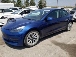 2022 Tesla Model 3 en venta en Rancho Cucamonga, CA