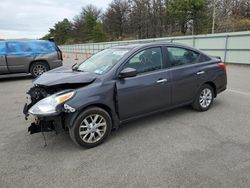 Salvage cars for sale at Brookhaven, NY auction: 2015 Nissan Versa S