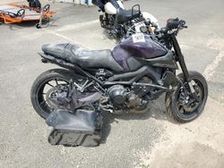 Salvage cars for sale from Copart Conway, AR: 2017 Yamaha FZ09