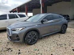 Salvage cars for sale at Homestead, FL auction: 2022 Infiniti QX55 Essential
