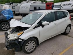 Salvage cars for sale at Kansas City, KS auction: 2015 Nissan Versa Note S