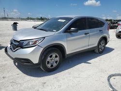 Salvage cars for sale from Copart Arcadia, FL: 2015 Honda CR-V LX