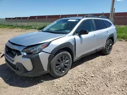Salvage cars for sale at Rapid City, SD auction: 2024 Subaru Outback Onyx Edition
