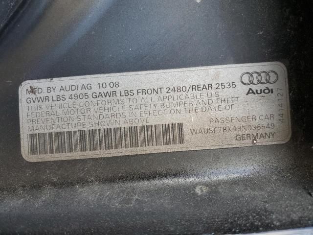 2009 Audi A4 Premium Plus