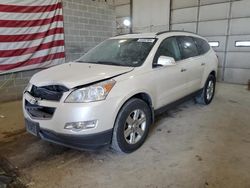 Salvage cars for sale from Copart Columbia, MO: 2012 Chevrolet Traverse LT