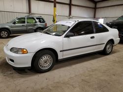 Salvage cars for sale at Pennsburg, PA auction: 1993 Honda Civic DX