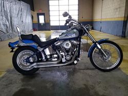 Salvage cars for sale from Copart Indianapolis, IN: 1986 Harley-Davidson Fxst Custom