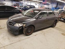 Salvage cars for sale from Copart Wheeling, IL: 2012 Toyota Corolla Base