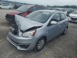 Salvage cars for sale at Madisonville, TN auction: 2017 Mitsubishi Mirage ES
