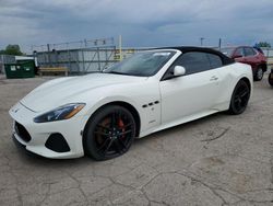 Salvage cars for sale from Copart Dyer, IN: 2018 Maserati Granturismo S