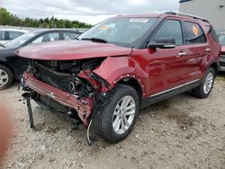 Salvage cars for sale at Franklin, WI auction: 2014 Ford Explorer XLT