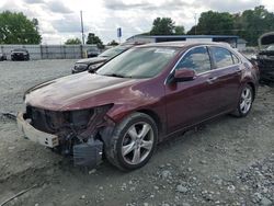 Salvage cars for sale at Mebane, NC auction: 2010 Acura TSX