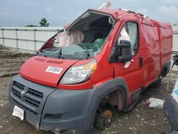 Salvage trucks for sale at Earlington, KY auction: 2017 Dodge RAM Promaster 1500 1500 Standard