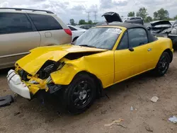 Salvage cars for sale at Elgin, IL auction: 1992 Mazda MX-5 Miata
