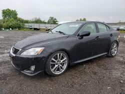 Salvage cars for sale at Columbia Station, OH auction: 2008 Lexus IS 350