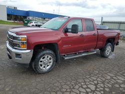 Salvage cars for sale from Copart Woodhaven, MI: 2015 Chevrolet Silverado K2500 Heavy Duty