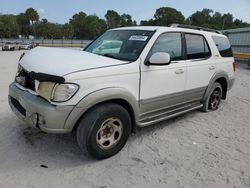 Salvage cars for sale from Copart Fort Pierce, FL: 2003 Toyota Sequoia SR5