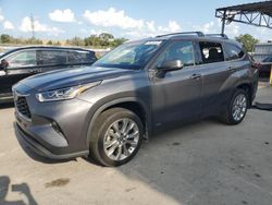 Salvage cars for sale at Orlando, FL auction: 2022 Toyota Highlander Hybrid Limited