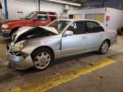 Salvage cars for sale at Wheeling, IL auction: 2003 Lexus LS 430