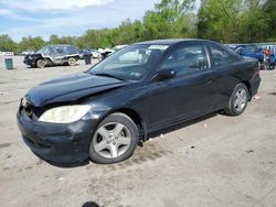 Salvage cars for sale from Copart Ellwood City, PA: 2004 Honda Civic EX