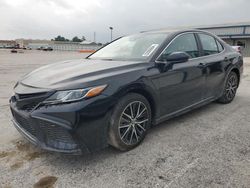 Salvage cars for sale at Houston, TX auction: 2021 Toyota Camry SE
