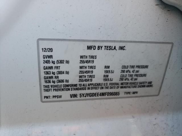 2021 Tesla Model Y