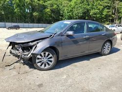 Salvage cars for sale at Austell, GA auction: 2013 Honda Accord EXL