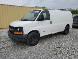 Salvage trucks for sale at Barberton, OH auction: 2005 Chevrolet Express G3500